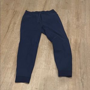 Men’s lulu lemon navy blue classic jogger szL new!
